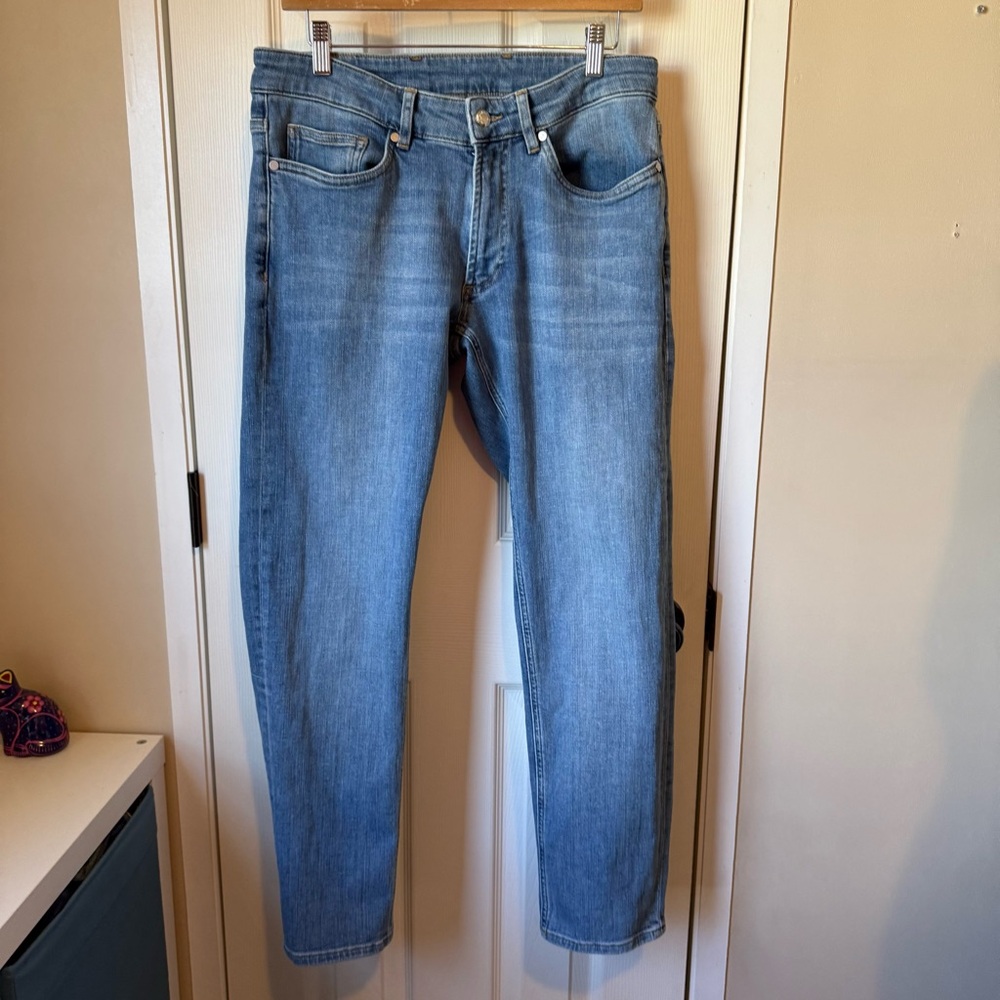 Peter Millar Light Blue Straight Jeans